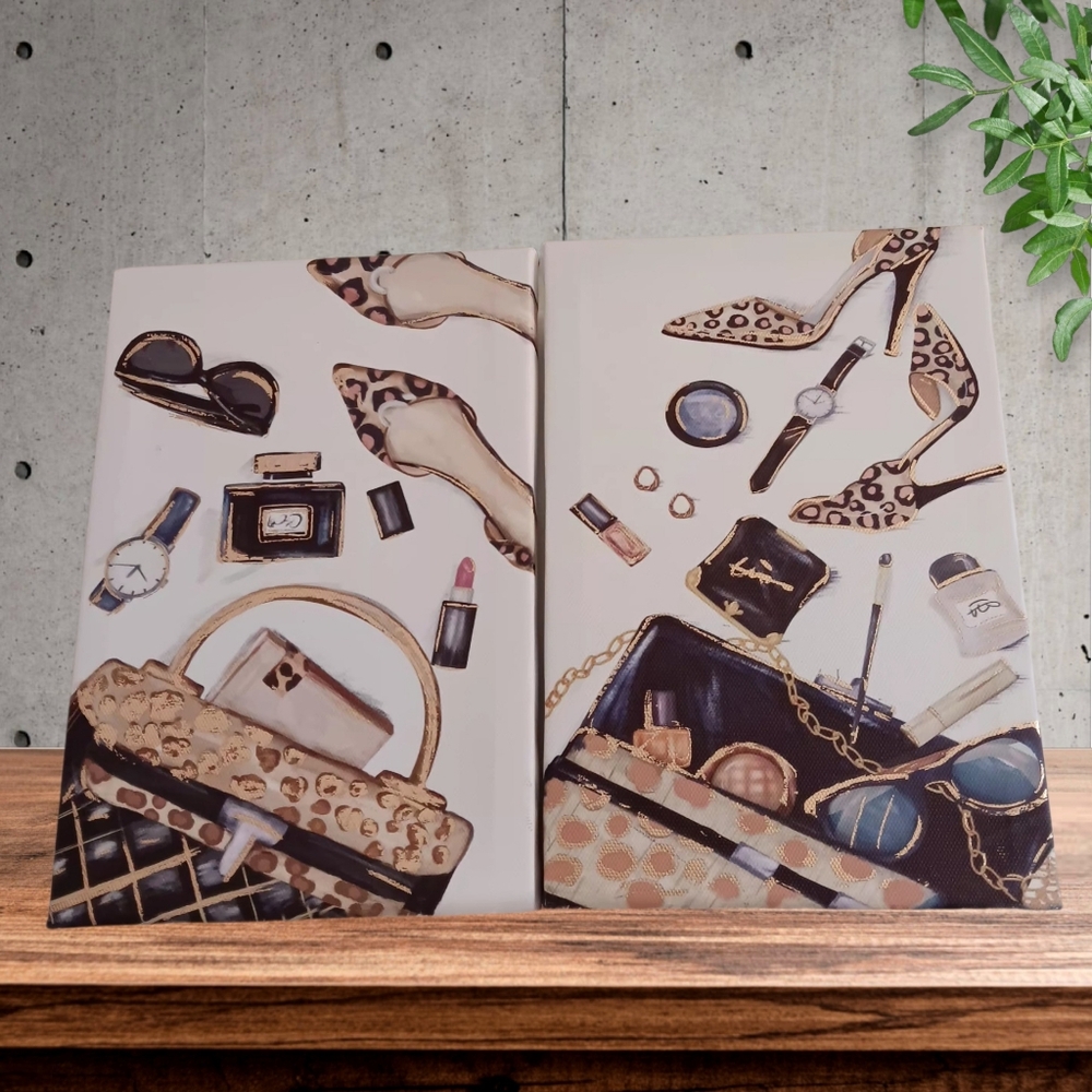 Fashion-Themed Canvas Artwork